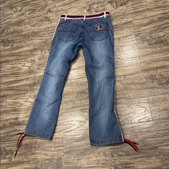 Vintage Pepe Jeans Blue with Red and White Stripes full zip sides - 33 - Picture 5 of 8